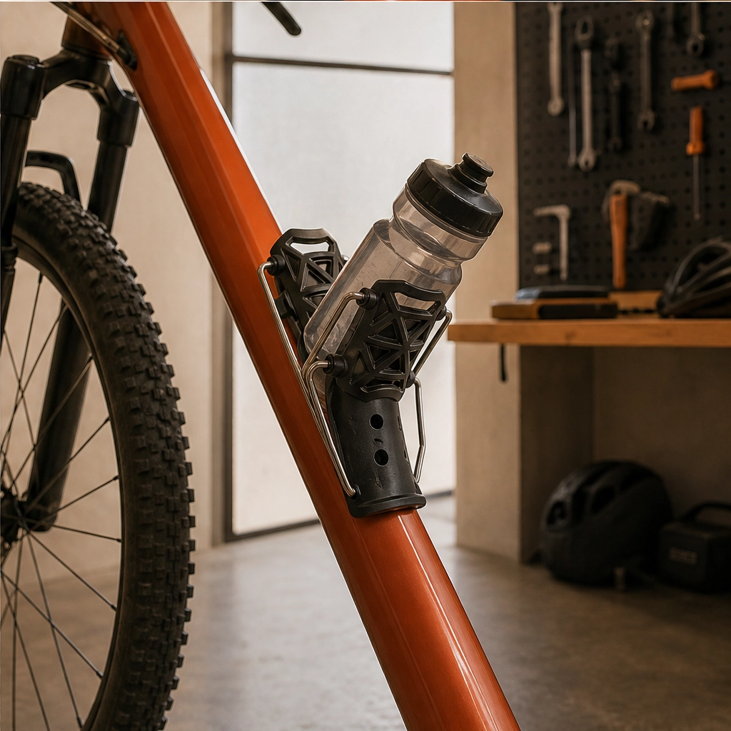 Talon™ – Universal-Fit Adaptive Bike Bottle Cage with 360° Rotation &amp; Tool-Free Mount + 50% OFF