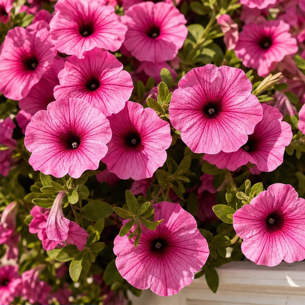 Everbloom™ – UV-Resistant Realistic Petunia Hanging Basket Flowers + 50% OFF