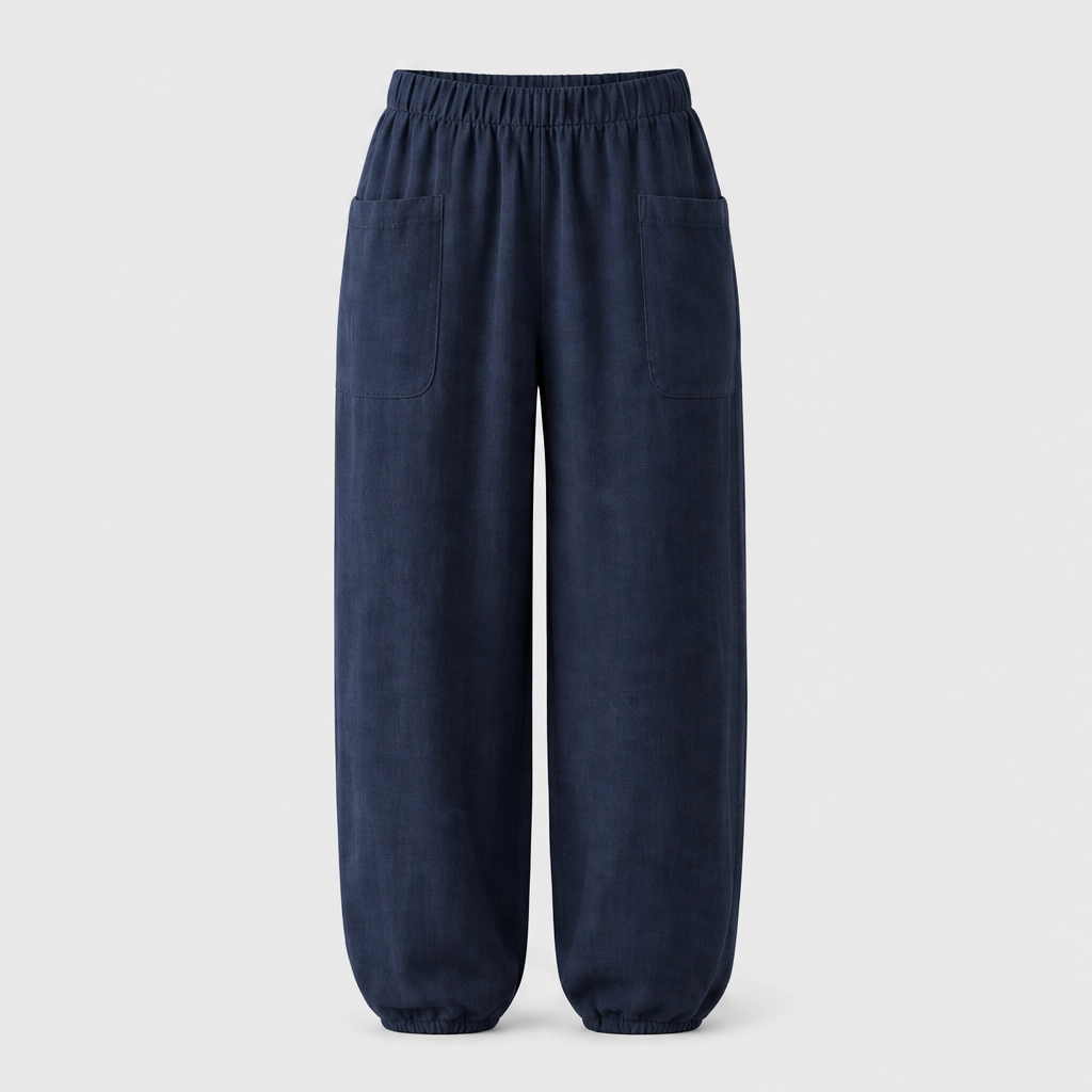 Linaria™ – Breezy Wide-Leg Linen-Cotton Pants with Deep Pockets + 50% OFF