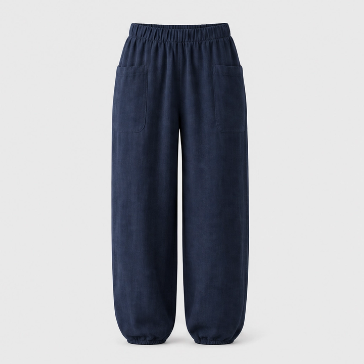 Linaria™ – Breezy Wide-Leg Linen-Cotton Pants with Deep Pockets + 50% OFF