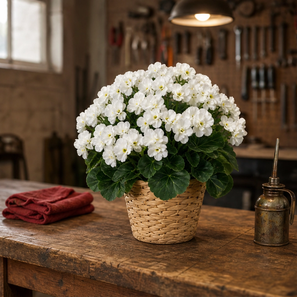Petalcroft™ – UV-Resistant Silk Geranium Bundles for Indoor &amp; Outdoor Decor + 50% OFF