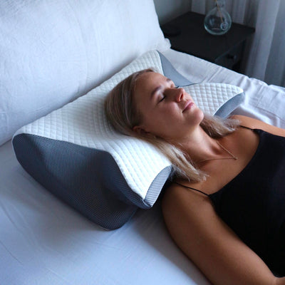 Dreamz Orthopedic Pillow - Wake up refreshed and pain-free.