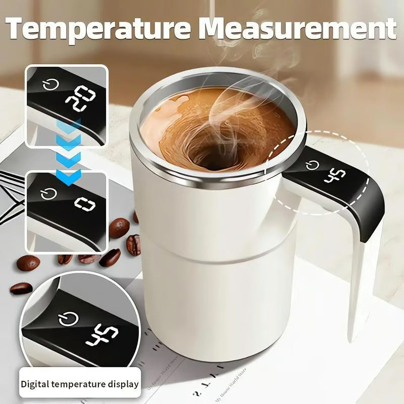 The AuraMix Smart Stirring Mug — Hands-Free Stir &amp; Sip! + 50% OFF