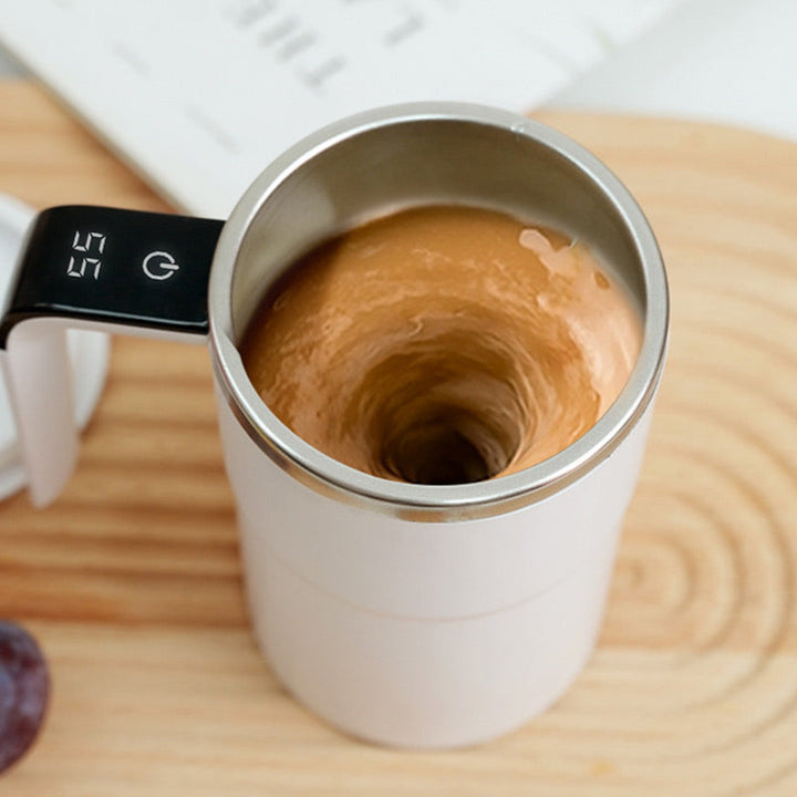 The AuraMix Smart Stirring Mug — Hands-Free Stir &amp; Sip! + 50% OFF