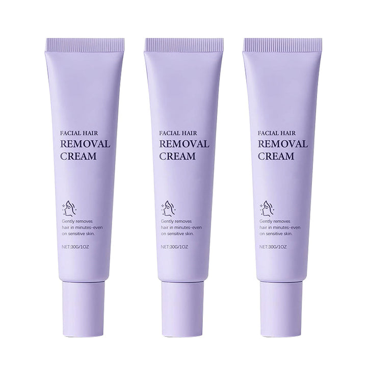 The AuraSilky Facial Cream — Gentle and Painless Hair Removal + 1+1 FREE