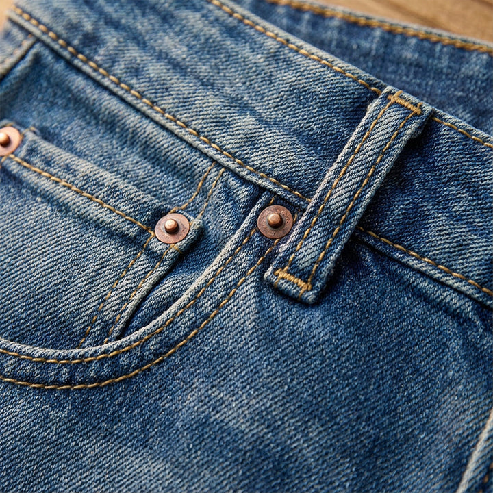 The AuraVintage Wide-Leg Jeans — Timeless Style Meets Modern Comfort + 50% OFF