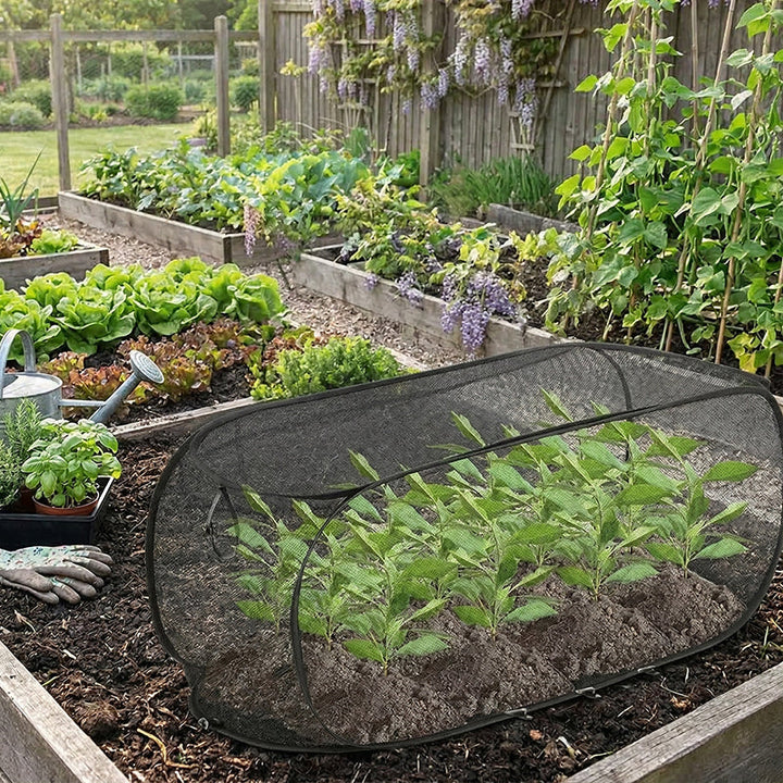The AuraShield Plant Mesh Cover — Foldable Pop-Up Protection + 50% OFF