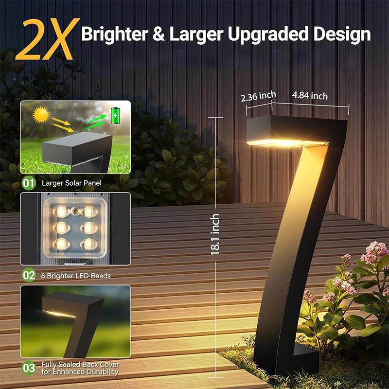 The Aura7 Solar Path Lights — Modern Lighting Reimagined + 50% OFF