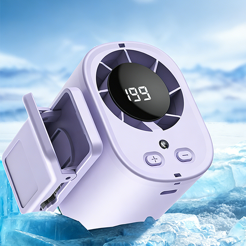 Polara™ – Hurricane-Force Cooling Mini Handheld Fan with LED Display + 50% OFF