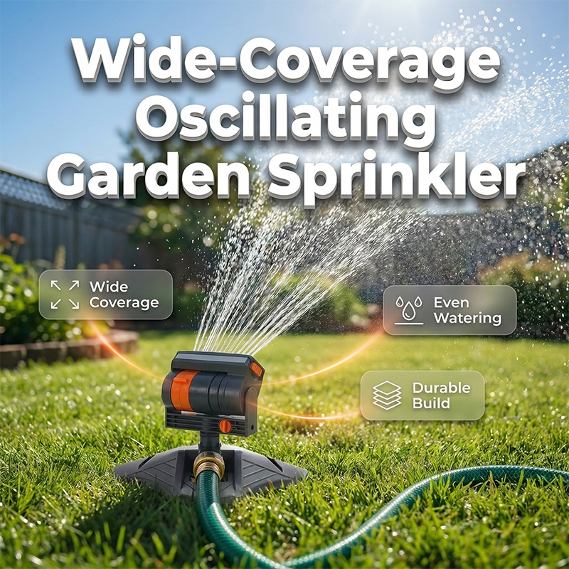 The AuraFlow Rotary Sprinkler — High-Pressure Long-Range Irrigation ...