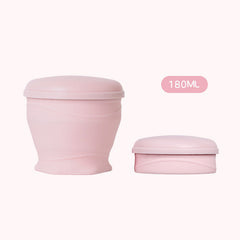 Canteo™ – Leak-Proof Collapsible Silicone Travel Cup with Lid & Wrist Strap + 50% OFF