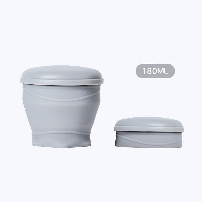 Canteo™ – Leak-Proof Collapsible Silicone Travel Cup with Lid &amp; Wrist Strap + 50% OFF