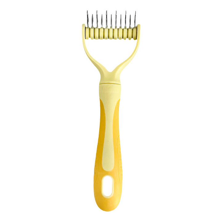 Coatcraft™ – Dual-Sided Dematting &amp; De-Shedding Rake for Dogs &amp; Cats + 50% OFF
