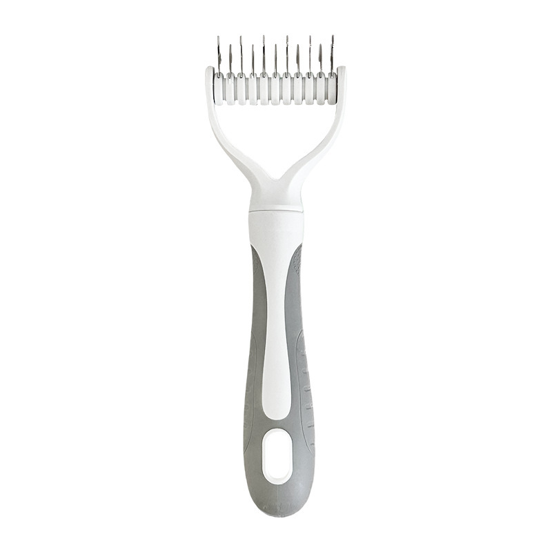 Coatcraft™ – Dual-Sided Dematting &amp; De-Shedding Rake for Dogs &amp; Cats + 50% OFF