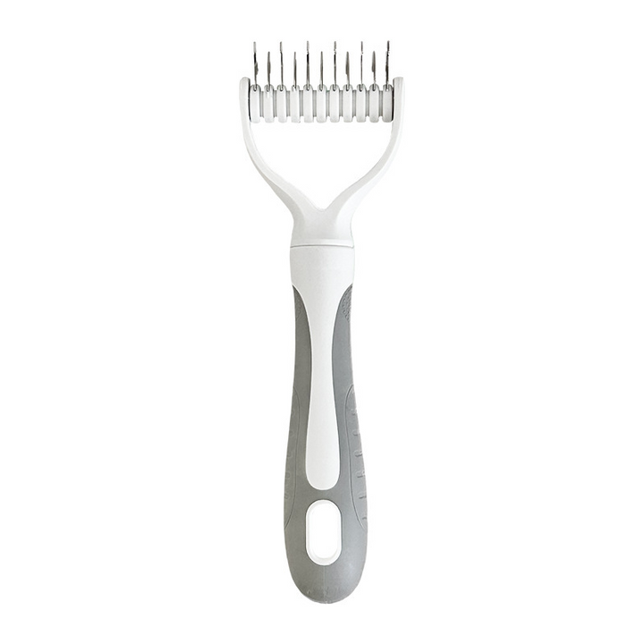 Coatcraft™ – Dual-Sided Dematting &amp; De-Shedding Rake for Dogs &amp; Cats + 50% OFF