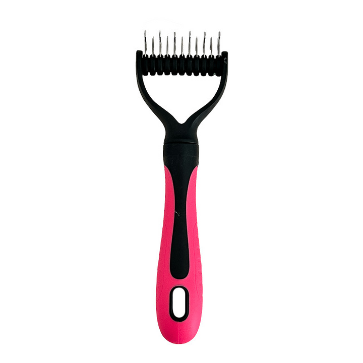 Coatcraft™ – Dual-Sided Dematting &amp; De-Shedding Rake for Dogs &amp; Cats + 50% OFF