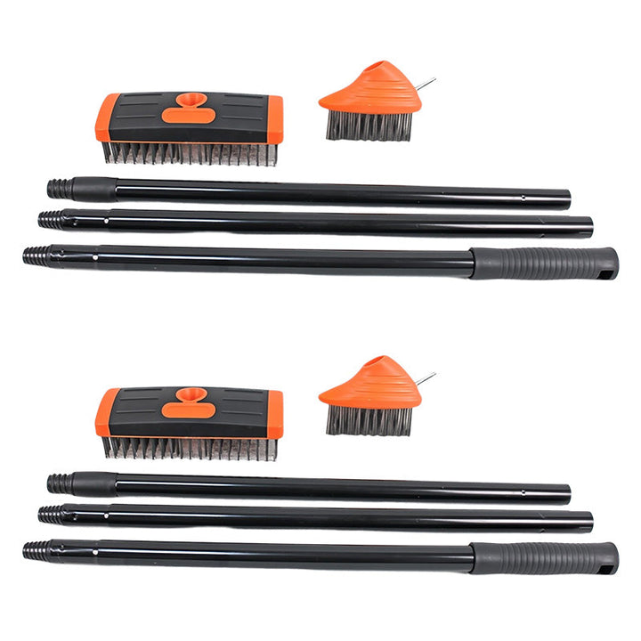 Mosscraft™ – 3-in-1 Weeding Wire Brush with Extendable Pole &amp; Dual Brush Heads + 50% OFF