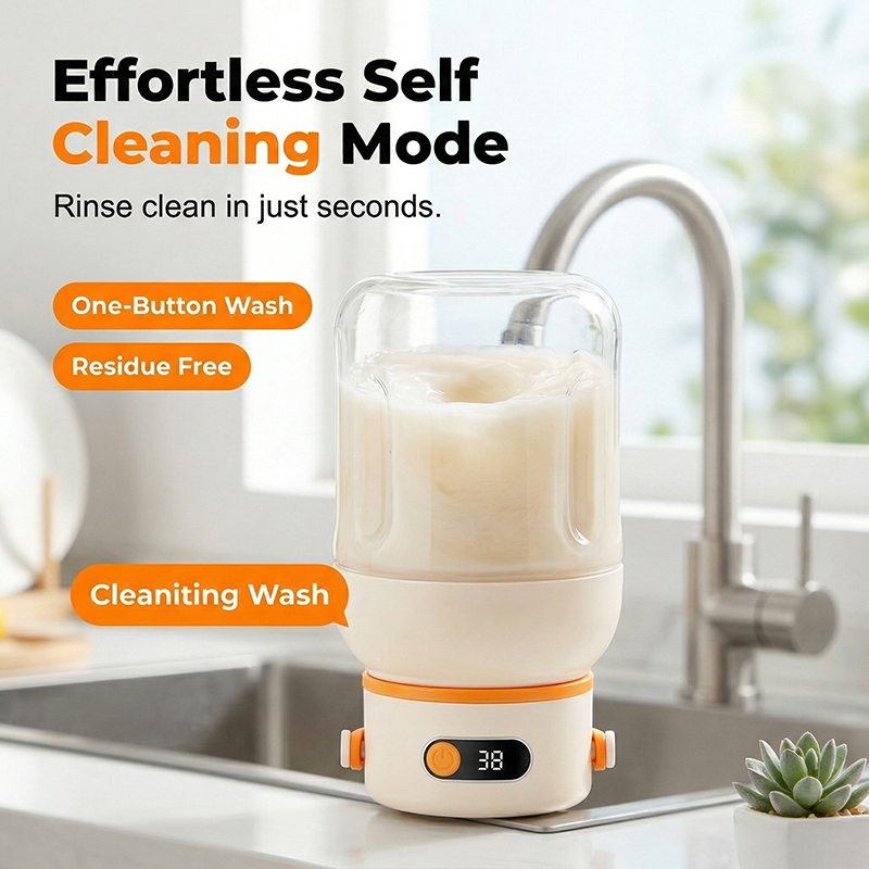Frescato™ – Cordless Portable Blender with Digital Display &amp; Dual Lid System + 50% OFF