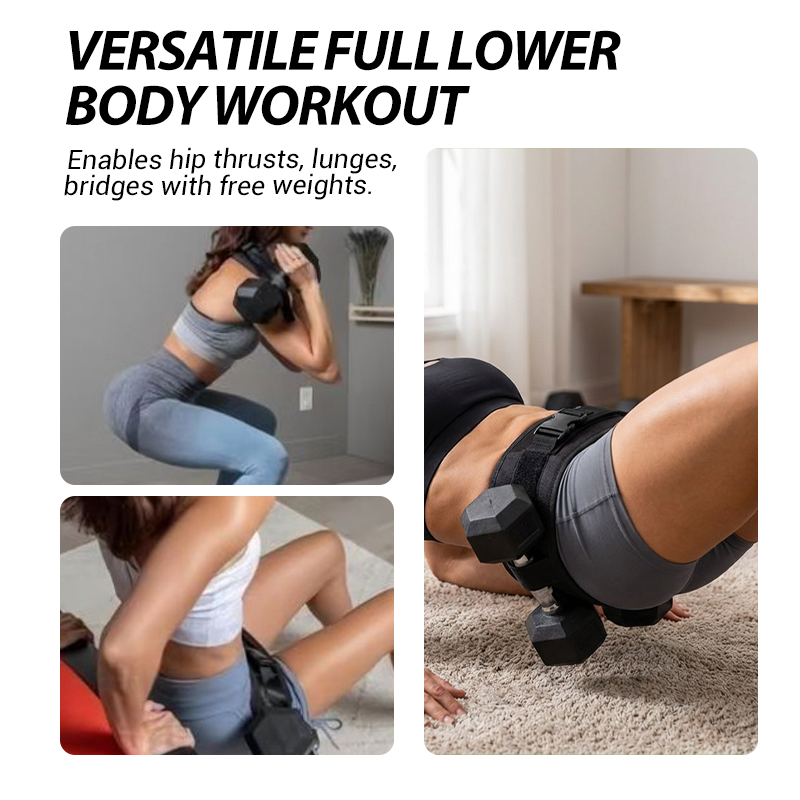 Glutara™ – Padded Hip Thrust Belt for Glute Training &amp; Home Workouts + 50% OFF