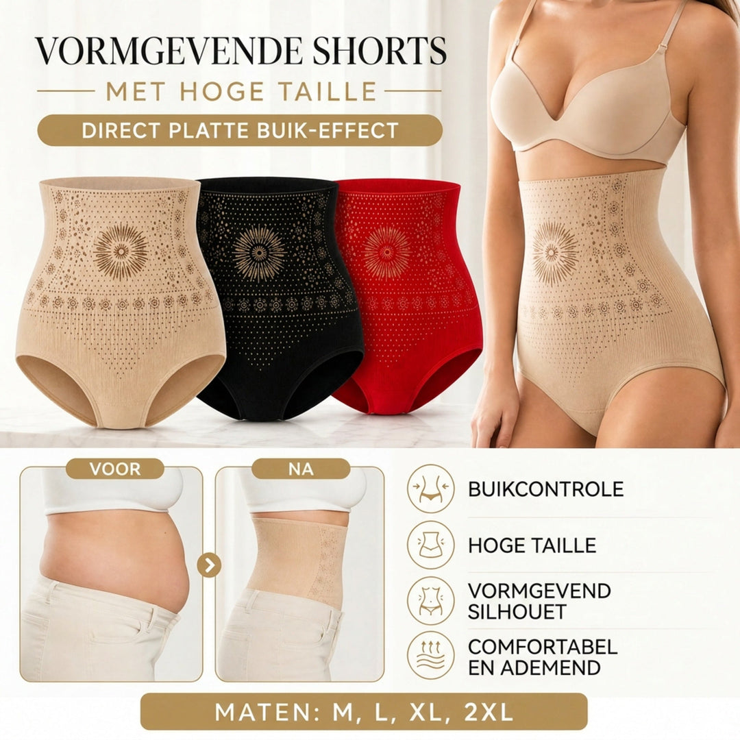 Hush &amp; Hold™ – Seamless High-Waist Tummy-Control Shaping Shorts + 50% OFF